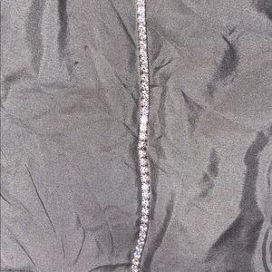 Elegant Silver Tennis Bracelet PRICE NEGOTIABLE